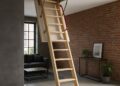 Compact loft ladder