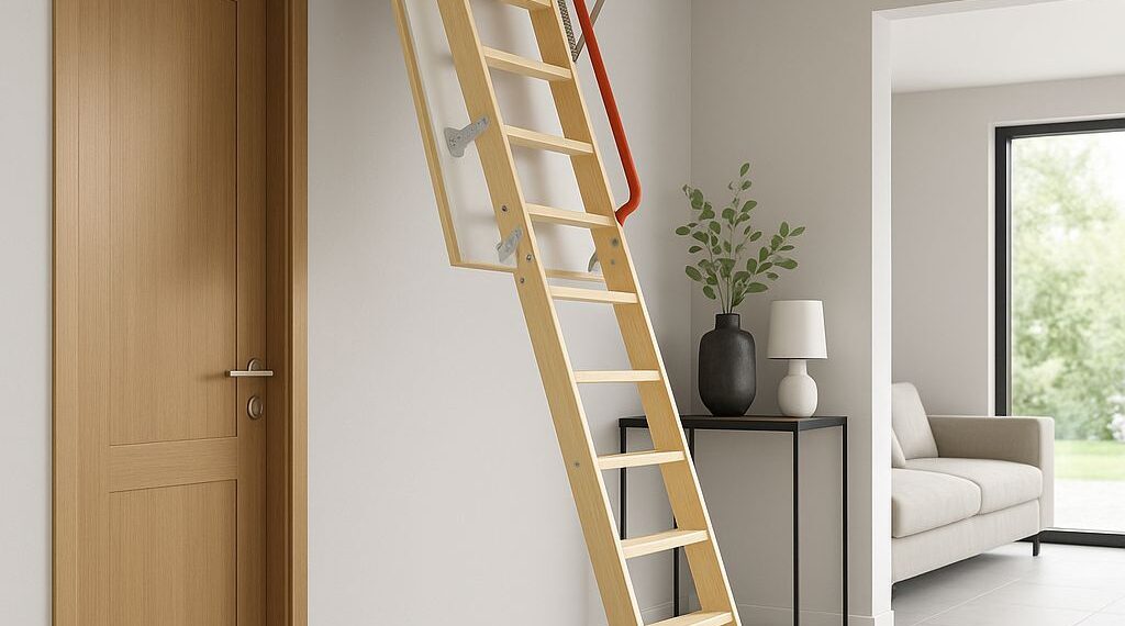 Loft ladders for small spaces